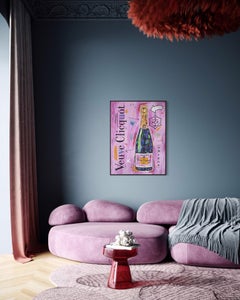 Pretty in Pink, 2026 — John Stango, Mixed Media on Canvas