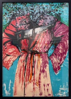 Atheism, 31/35, 1986 — Jim Dine, Hand-Colored Lithograph