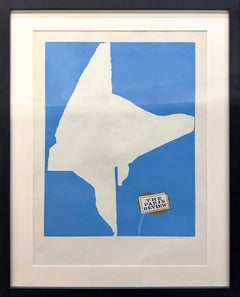 The Paris Review, 122/150, circa 1965 — Robert Motherwell, Screenprint