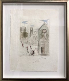 St. Julien, IV/C, 1971 — Salvador Dalí, Etching on Japon Paper