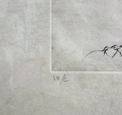 St. Julien, IV/C, 1971 — Salvador Dalí, Etching on Japon Paper