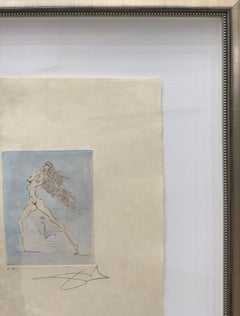Petits Nus Apollinaire 6, EA, 1967–1972 — Salvador Dalí, Etching