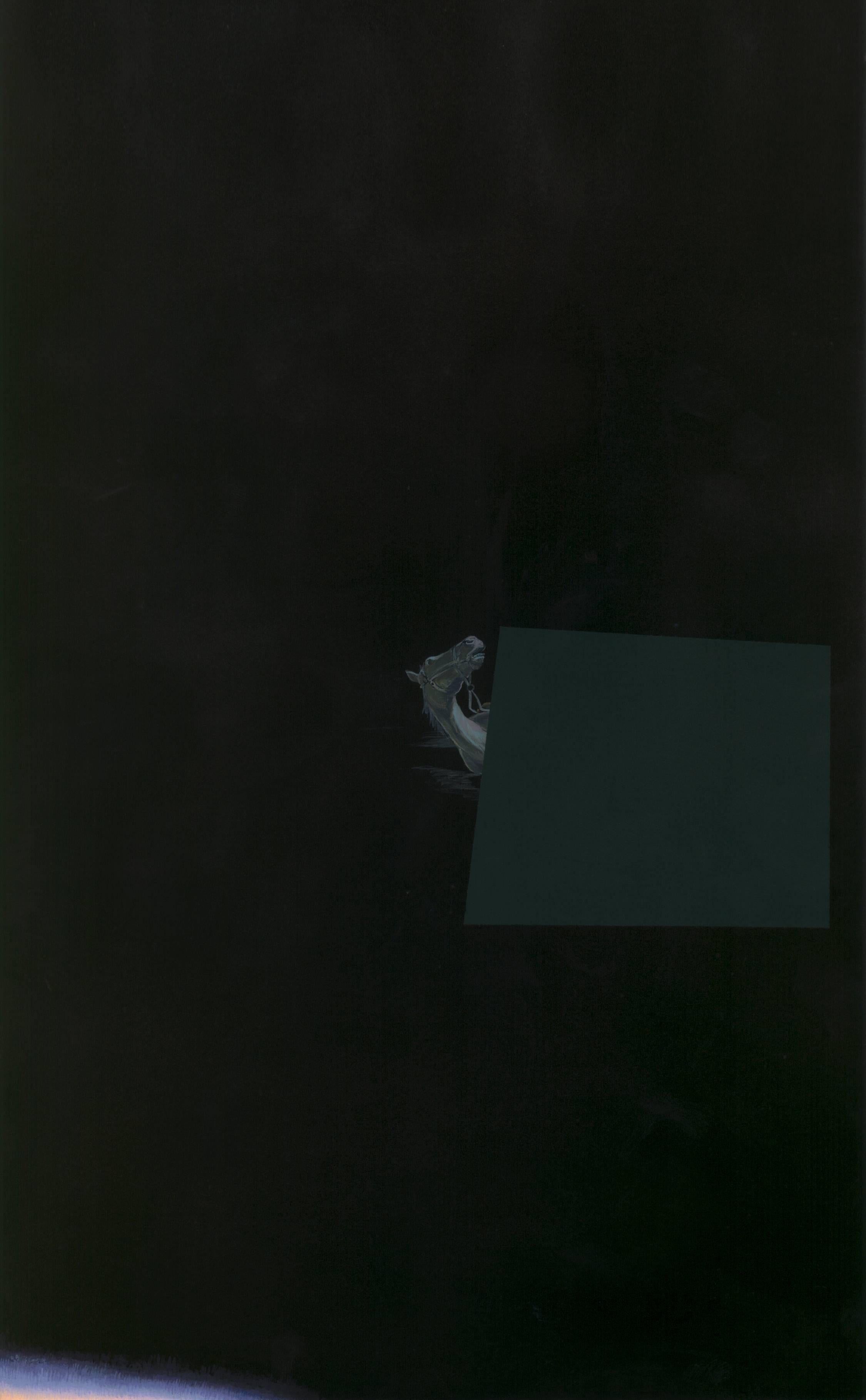 The Twilight's Last Gleaming (Le Dernier Échafauvement) - Painting de Adam Mysock
