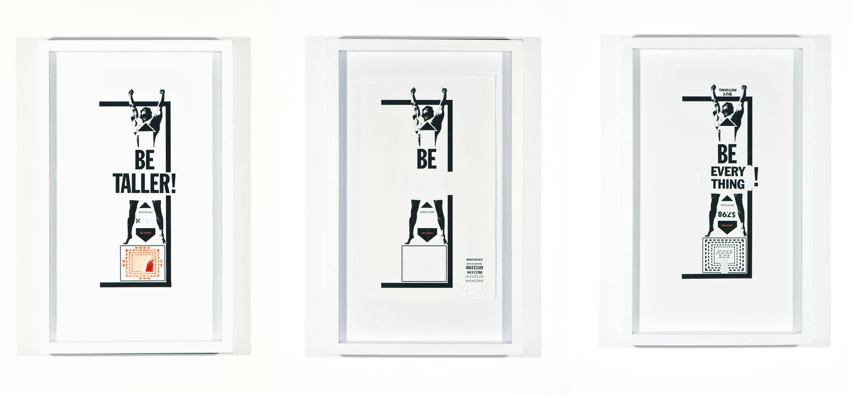 Be Taller/Be Everything/Be - Mixed Media Art by Skylar Fein