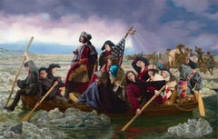 Ode an Leutze's Washington, Kreuzung von Delaware