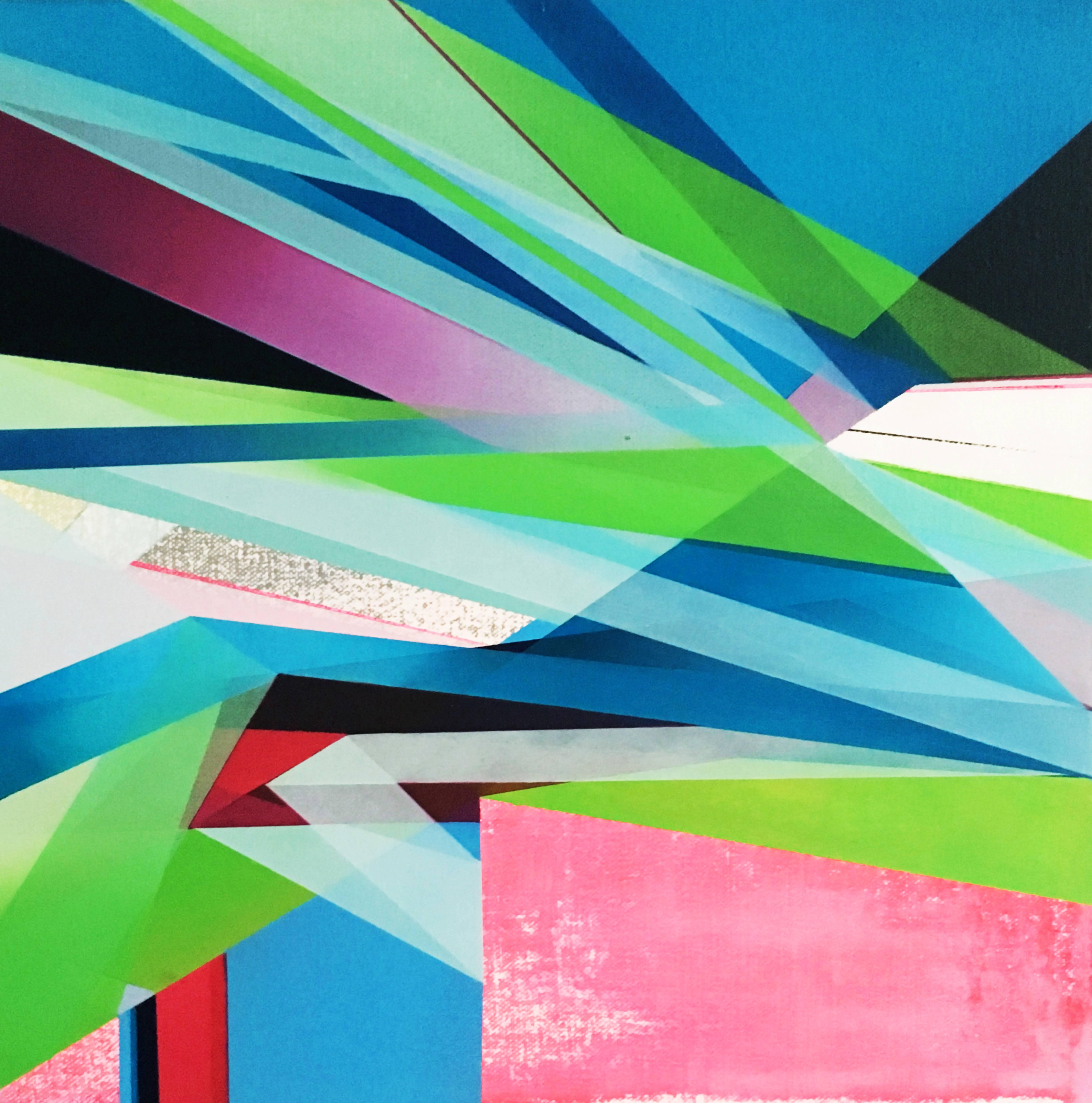 Marna Shopoff Abstract Painting - Rising