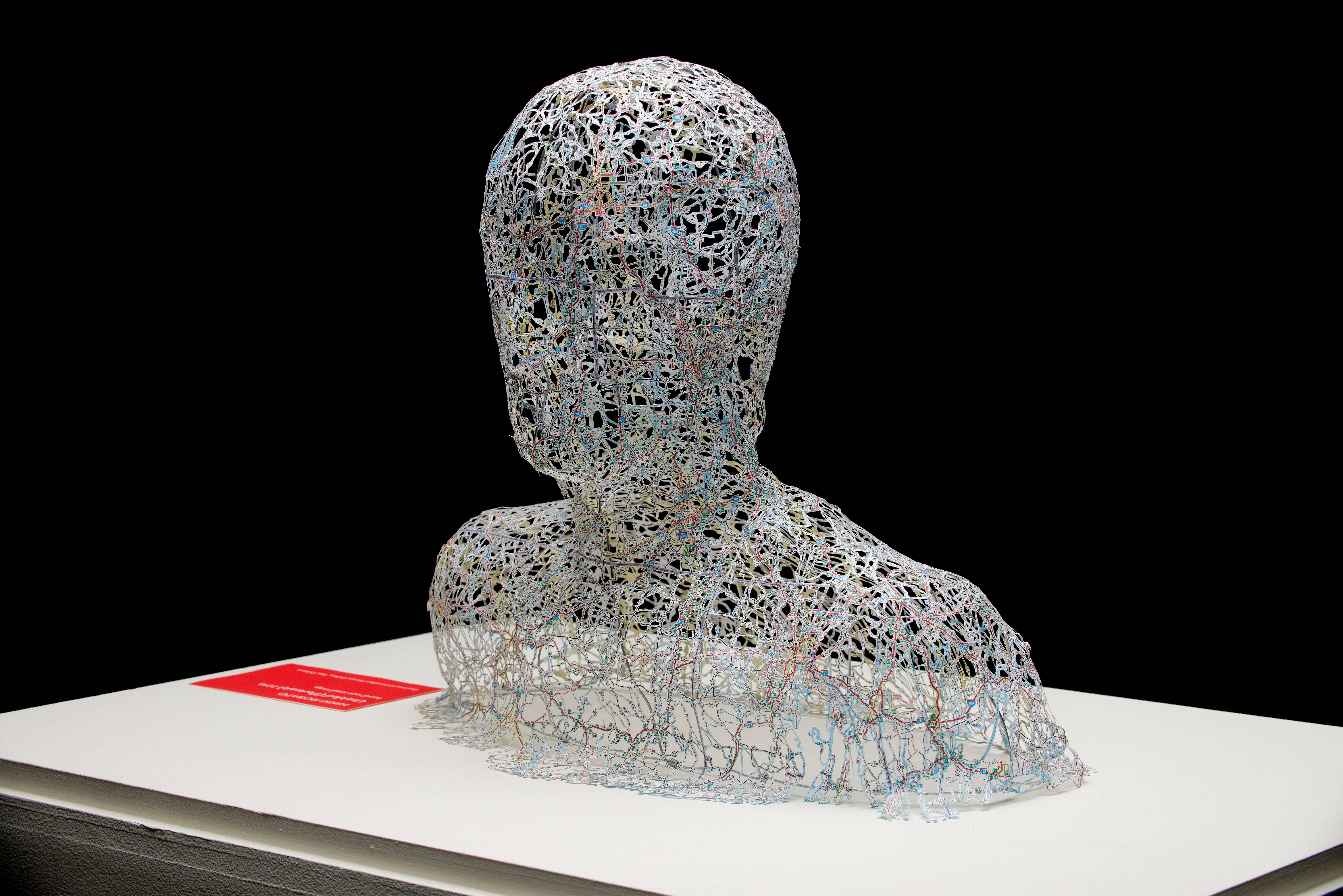 Nikki Rosato Figurative Sculpture - Untitled (Portrait)