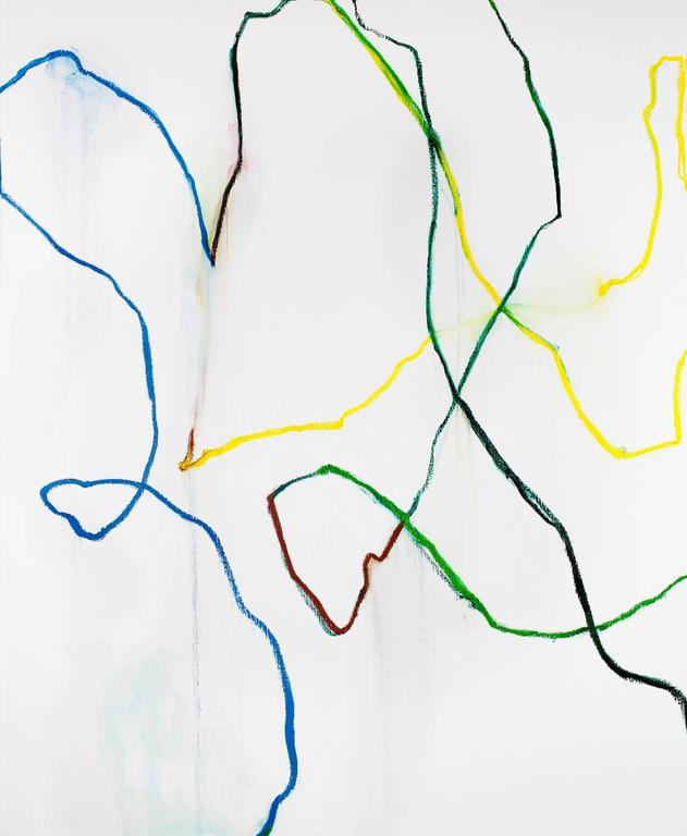 Anastasia Pelias Abstract Painting - Automatics (eat me up)