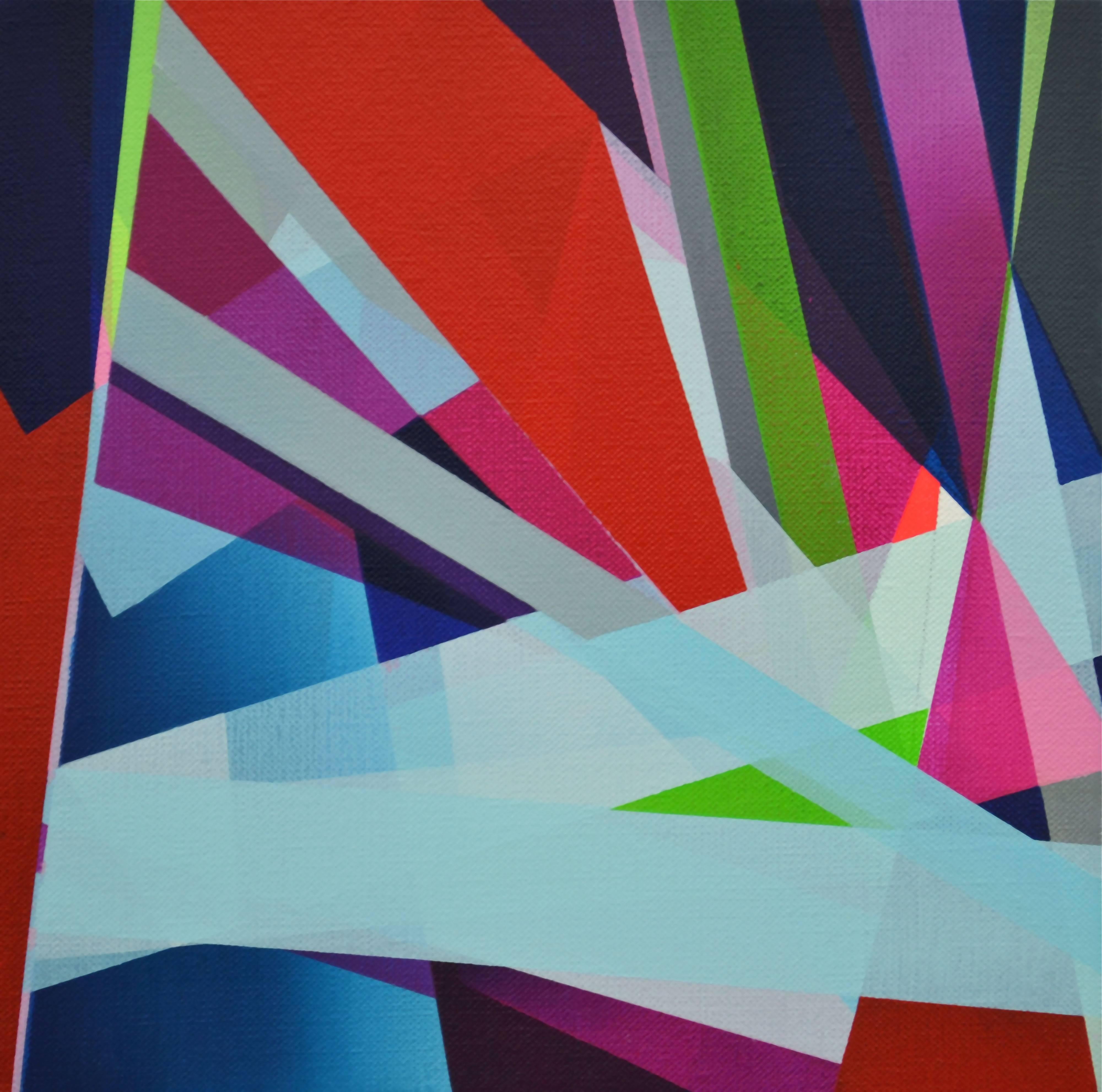 Marna Shopoff Abstract Painting – Layering II