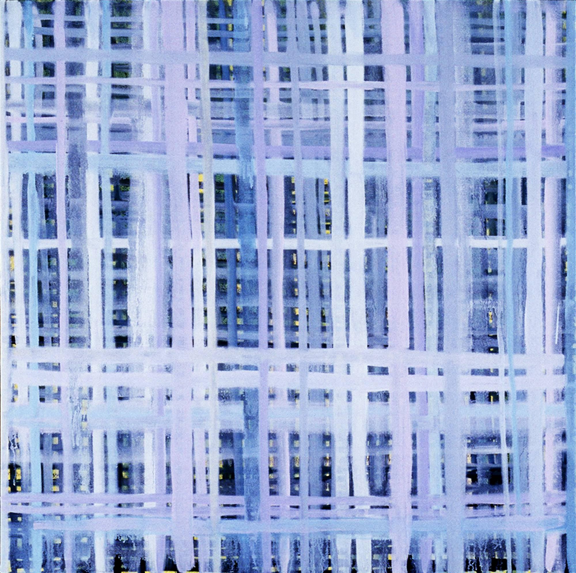 Anastasia Pelias Abstract Painting - So Blue, too