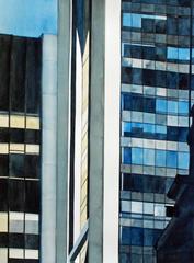 Collaged Solow Building, NYC (Bunshaft and SOM) 11