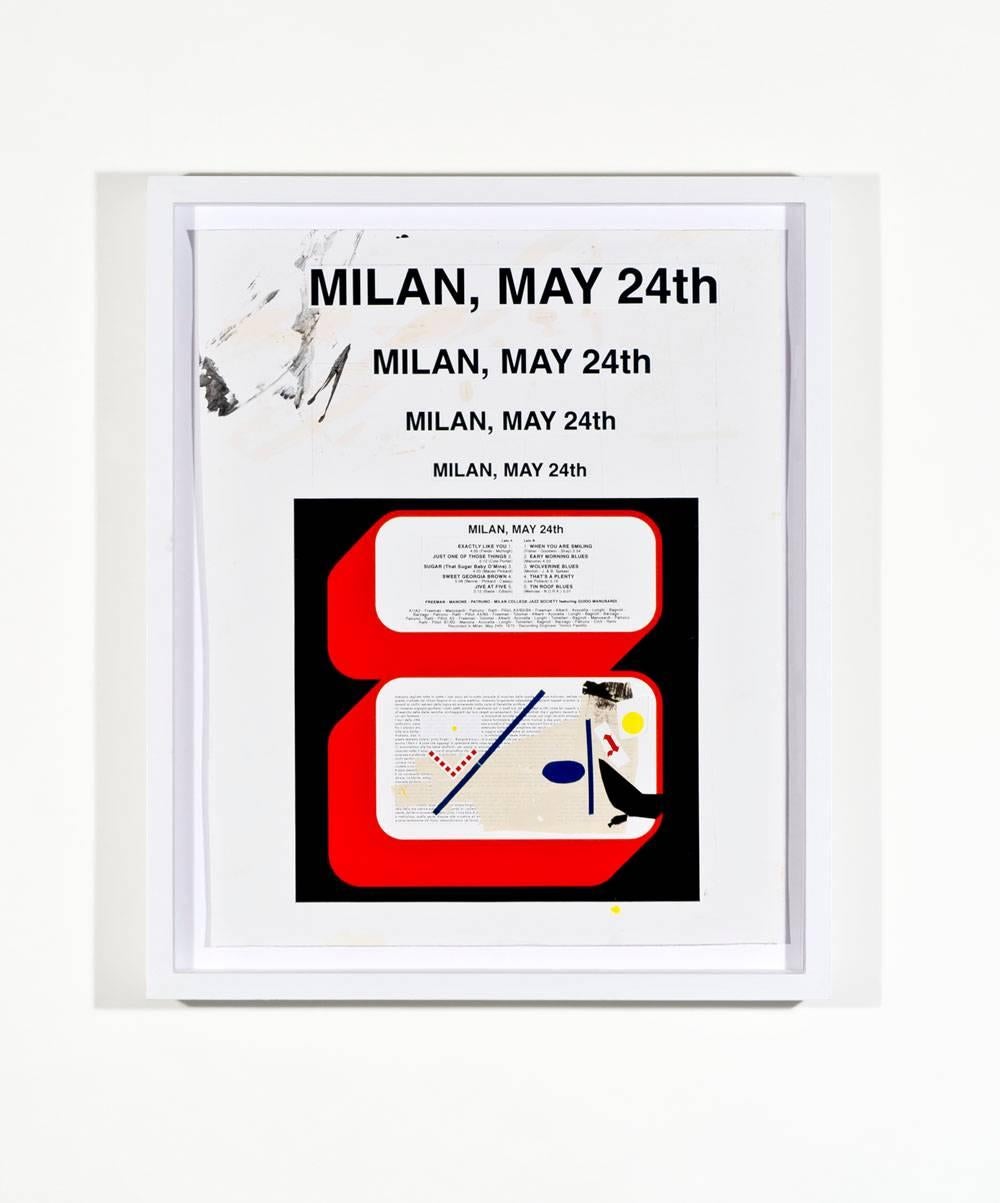 Milan, Born in the Golden Rectangle - Mixed Media Art by Skylar Fein