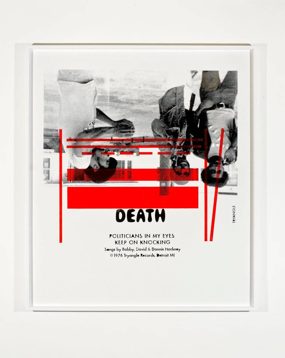 A Reductivist Portrait of Death - Mixed Media Art by Skylar Fein