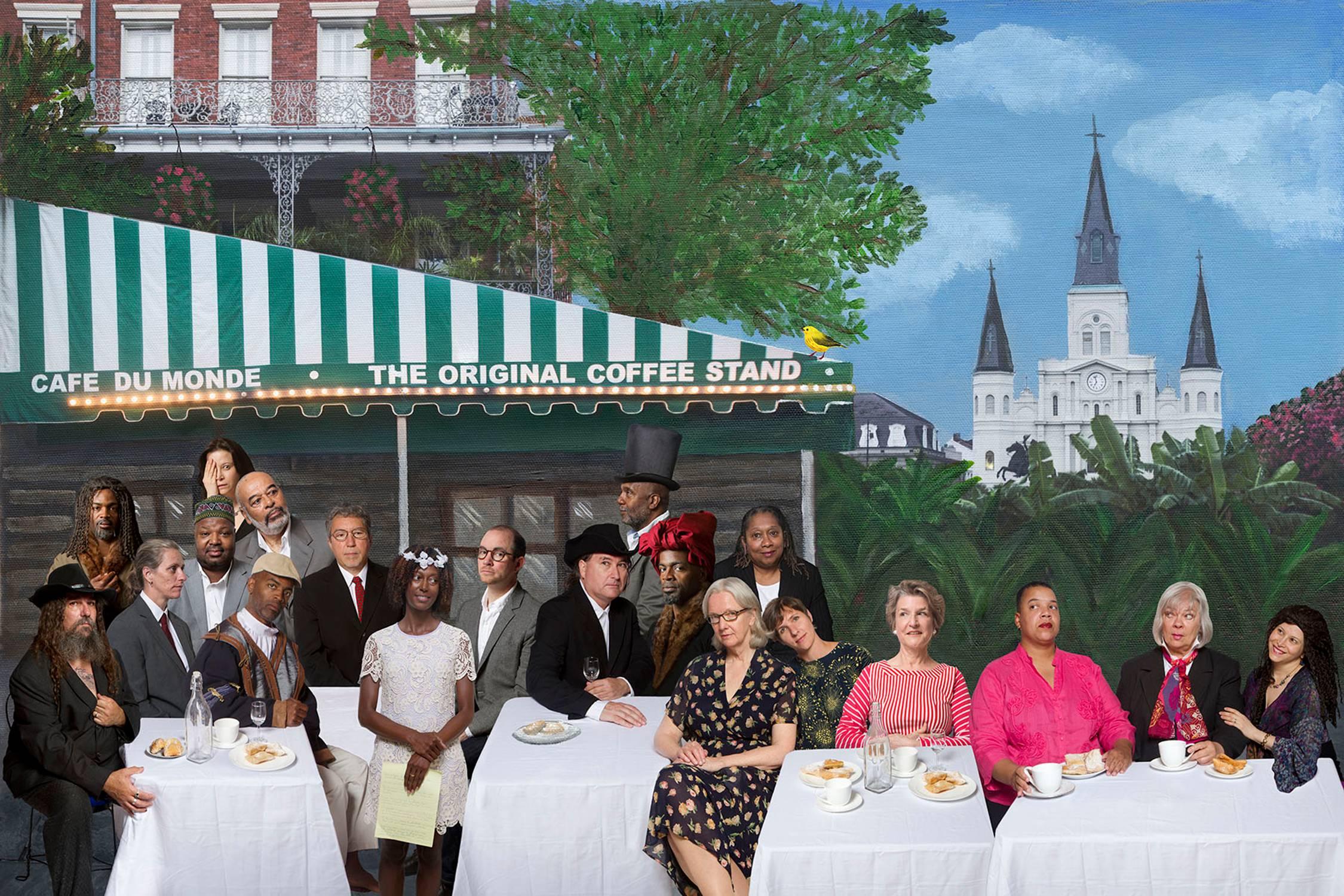 Ode to Faith Ringgold's Café des Artistes