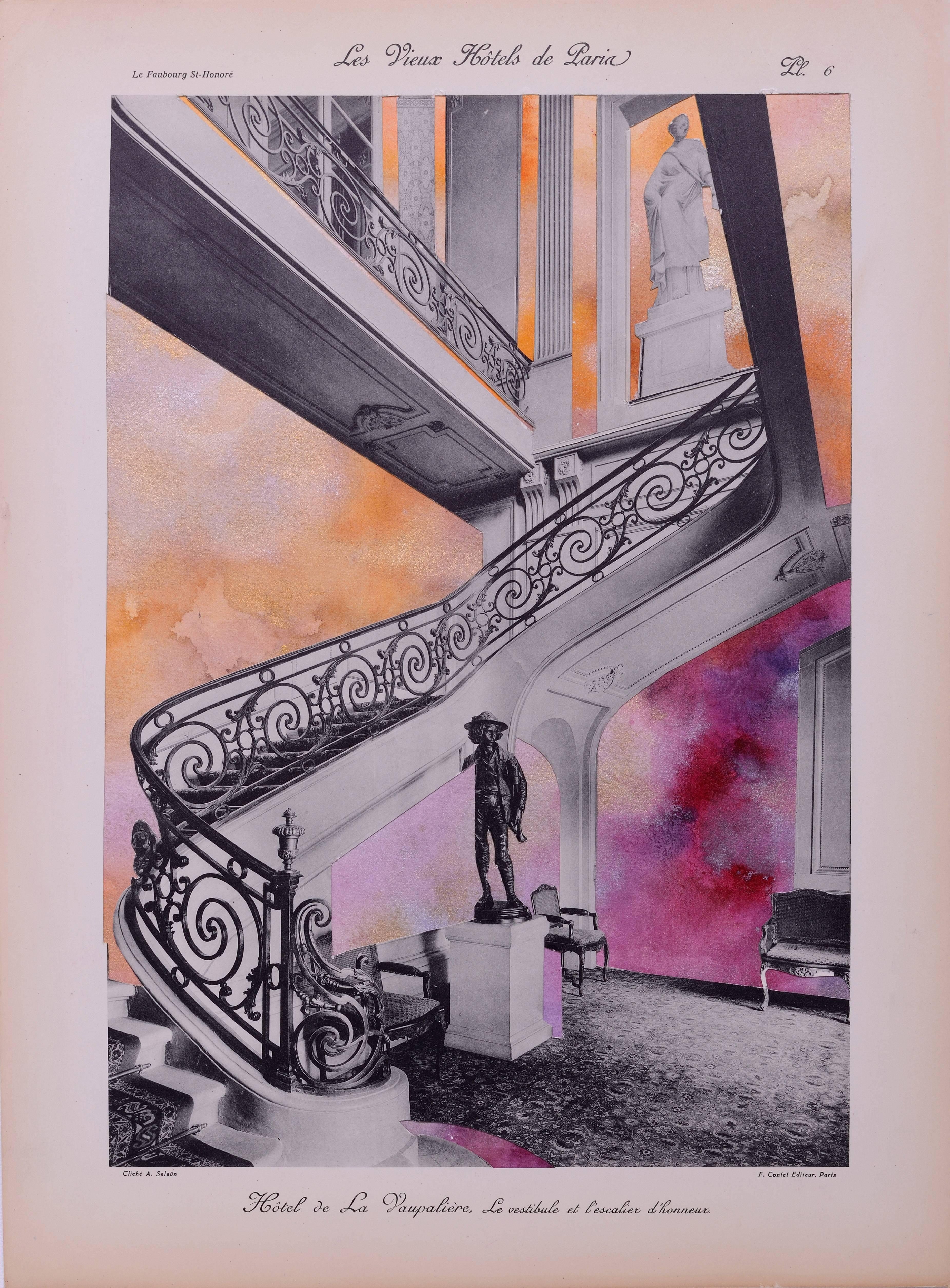 Nurhan Gokturk Interior Art - The Vestibule and Staircase of Honor