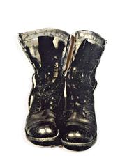 Alison's Combat Boots 10