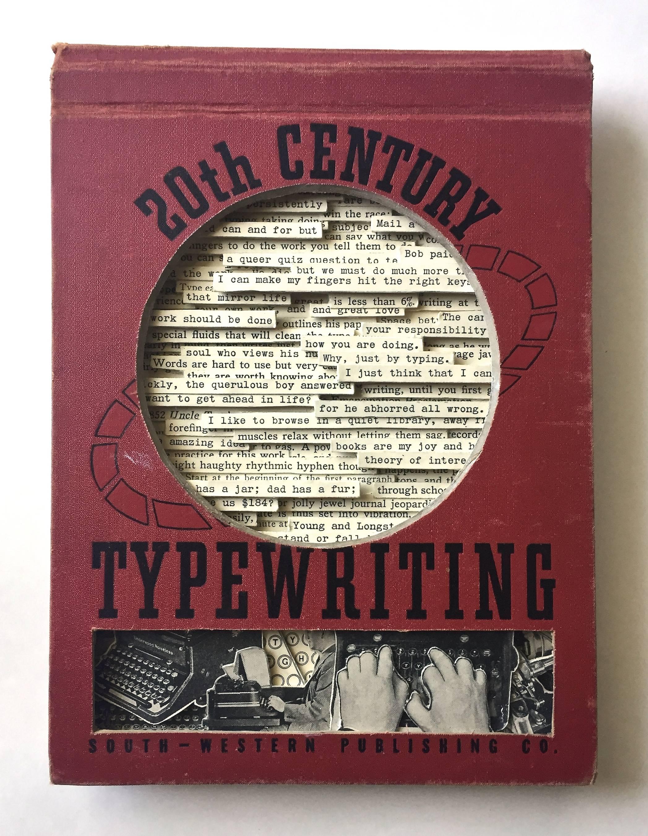 20th Century Typewriting  - Mixed Media Art by Tony Dagradi