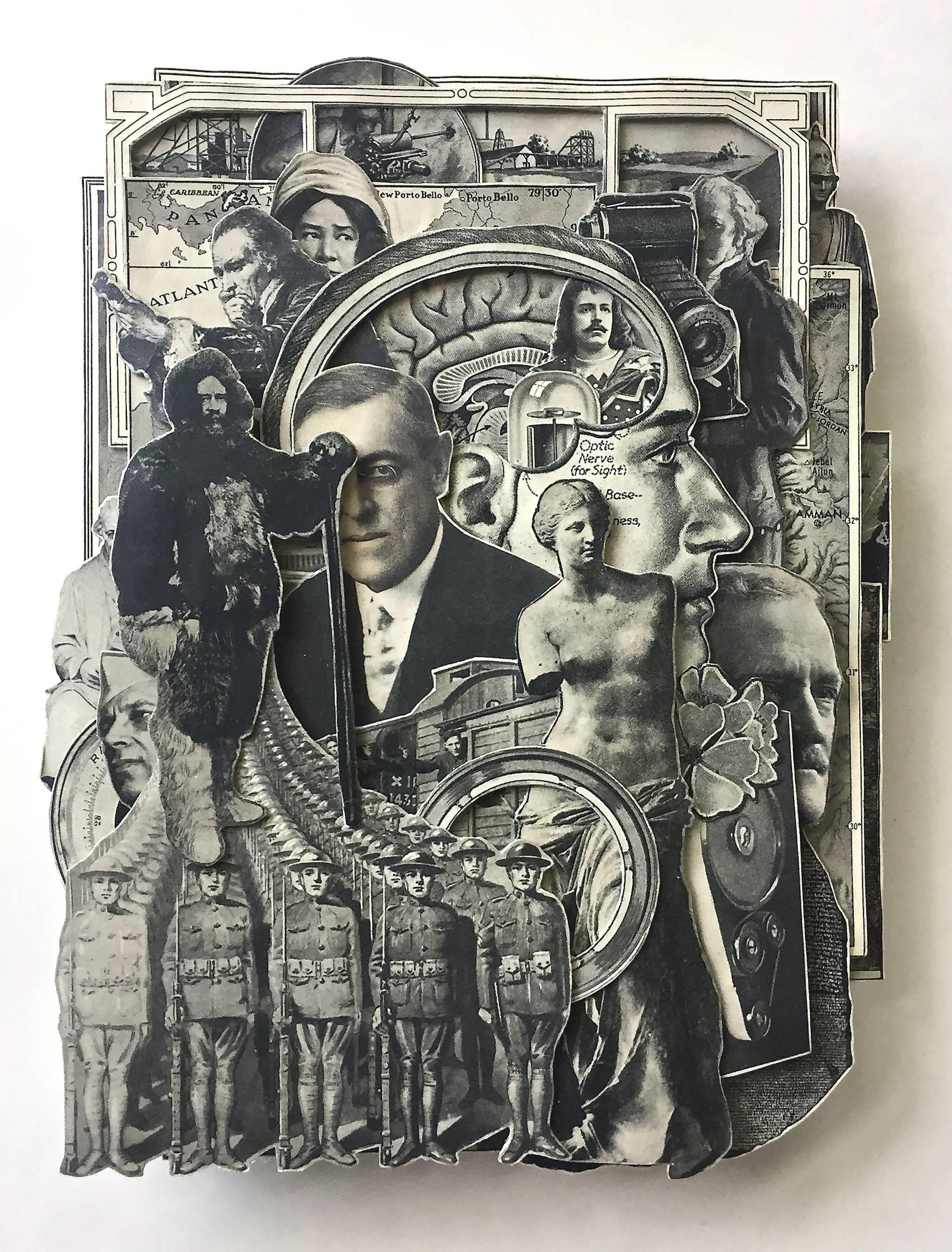 Si sólo tuviera cerebro - Mixed Media Art de Tony Dagradi