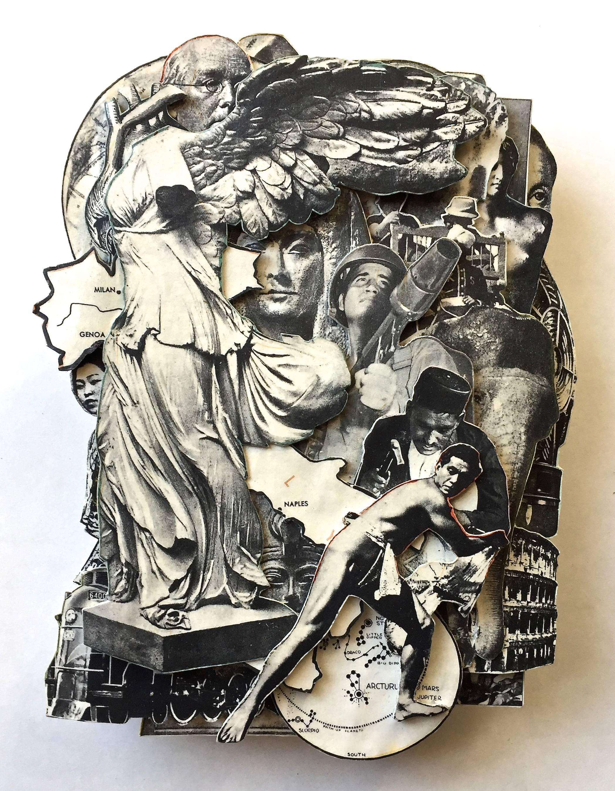 Winged Victory - Mixed Media Art by Tony Dagradi