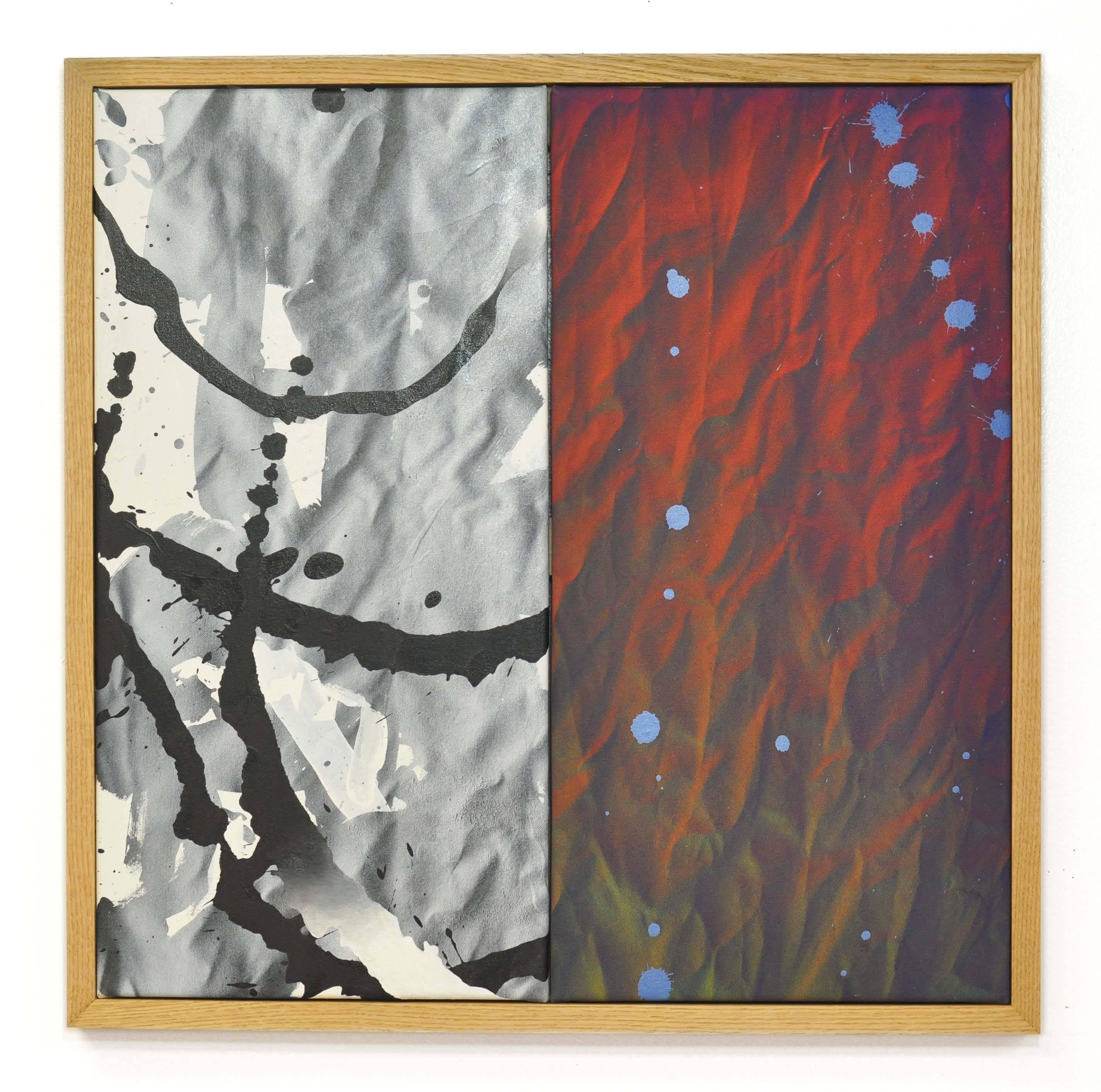 Bonnie Maygarden Abstract Painting – Elfenbeinfarben II