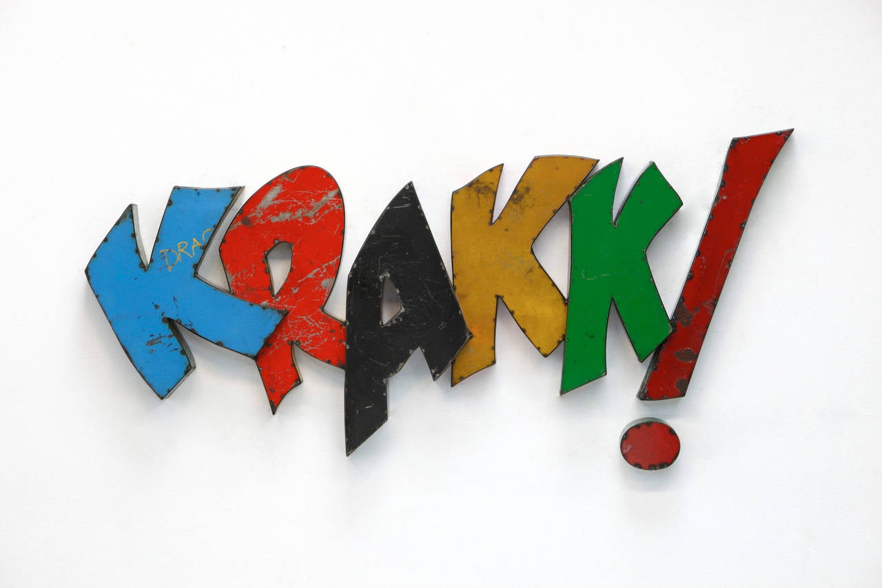 KRAKK! - Sculpture by David Buckingham