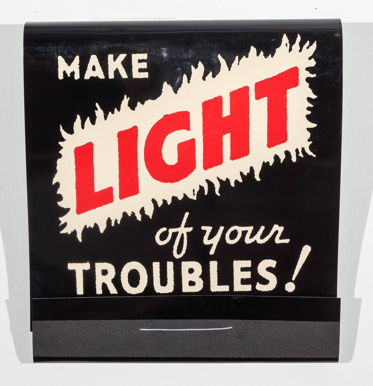Make Light of Your Troubles - Sculpture by Skylar Fein