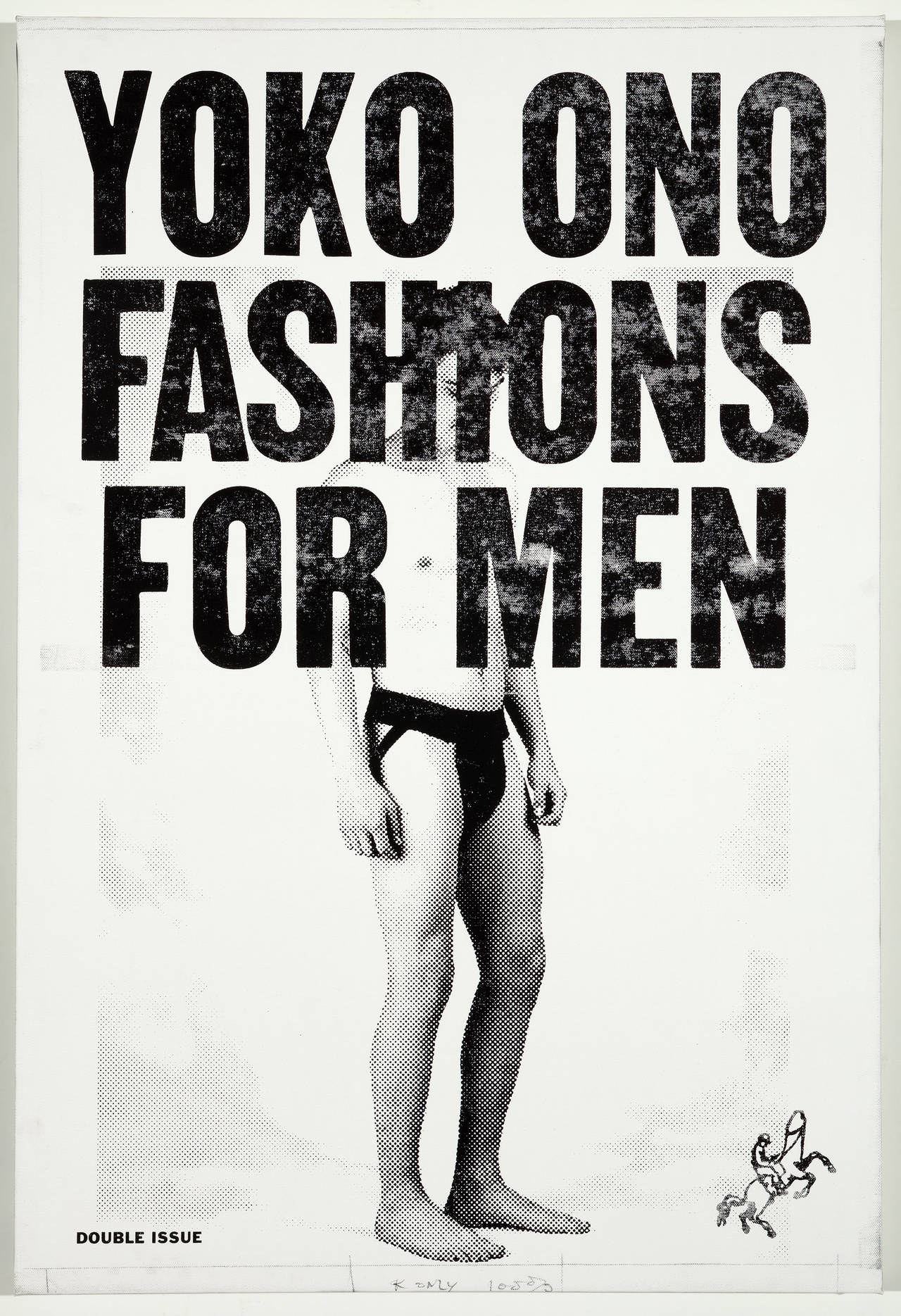 Yoko Ono Fashions for Men - Mixed Media Art by Skylar Fein