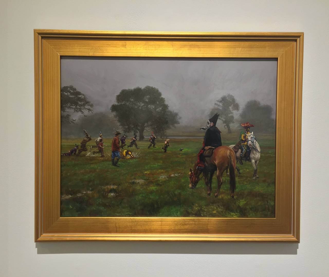 Tu le ton son temps - Painting by Herb Roe