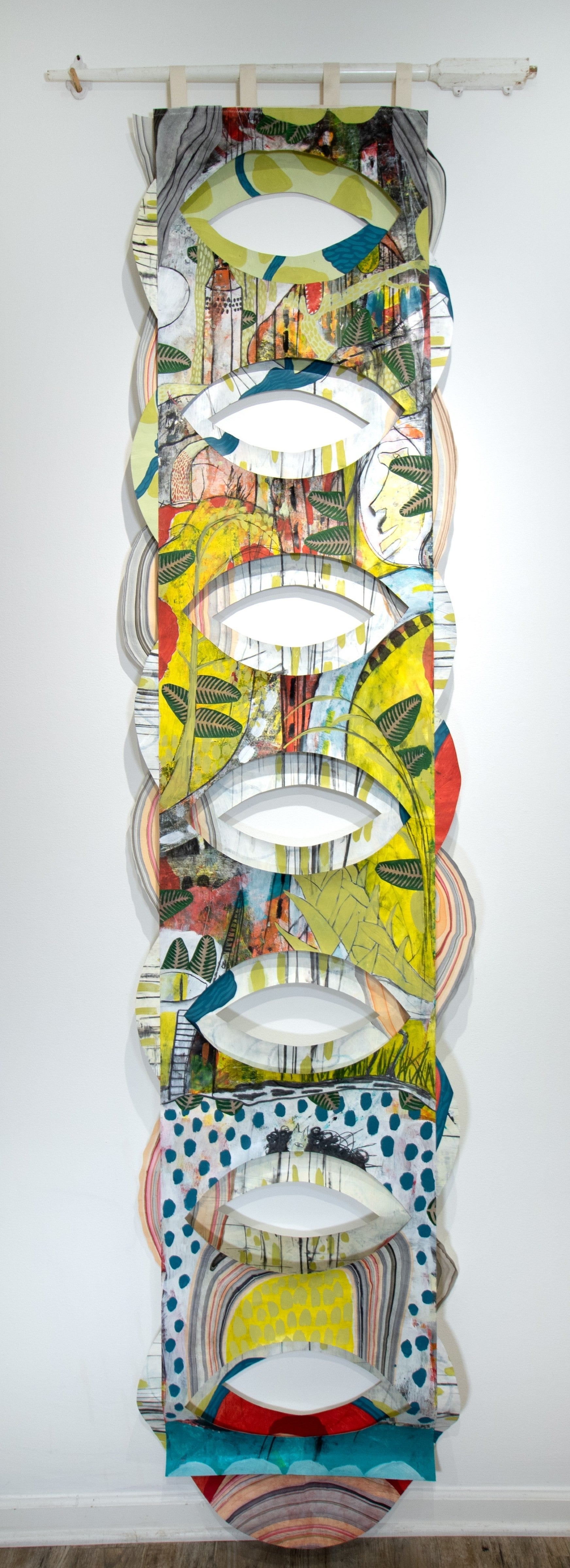 Esplanade Promenade - Mixed Media Art by Emily Holt