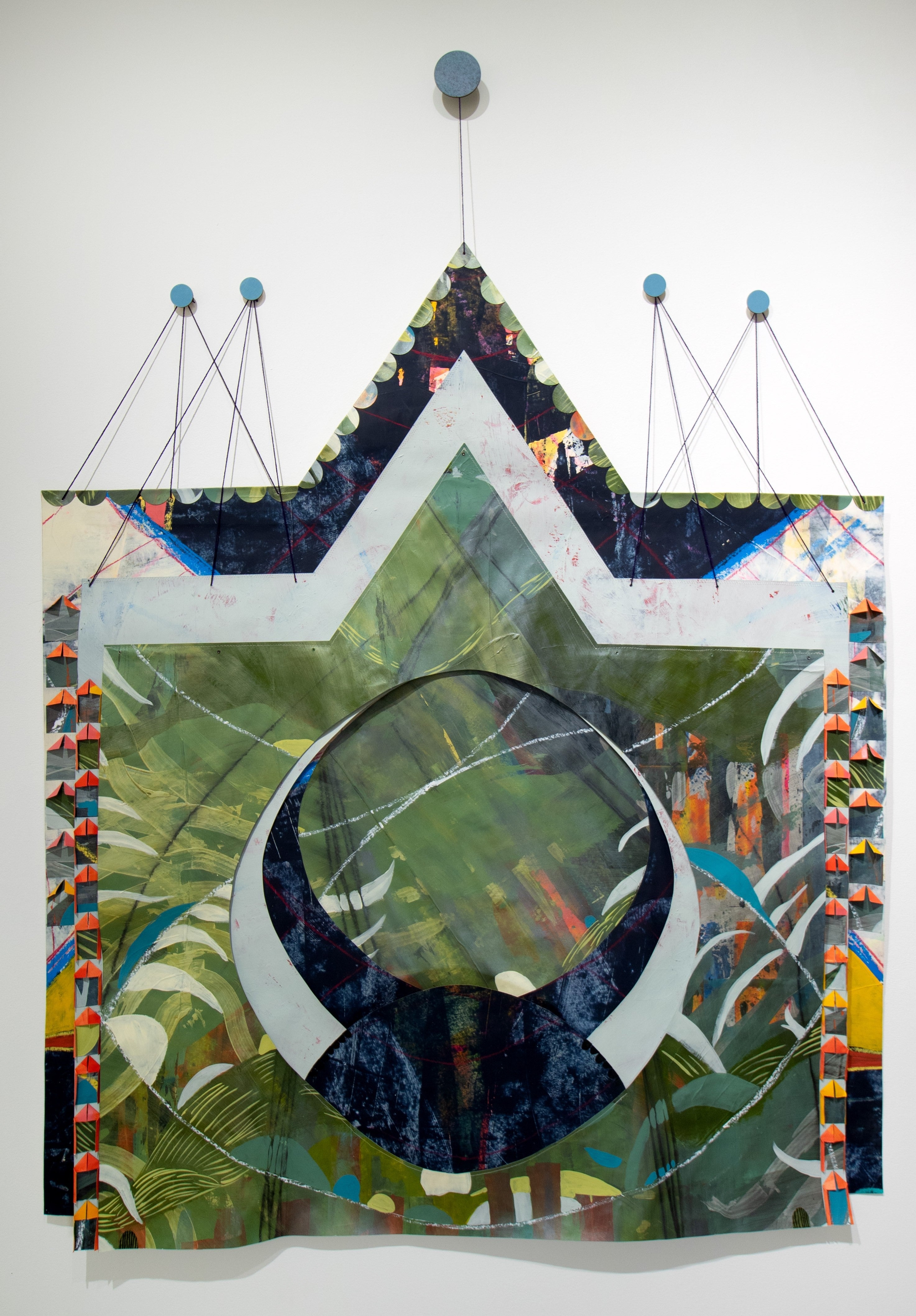 Habitat - Mixed Media Art by Emily Holt
