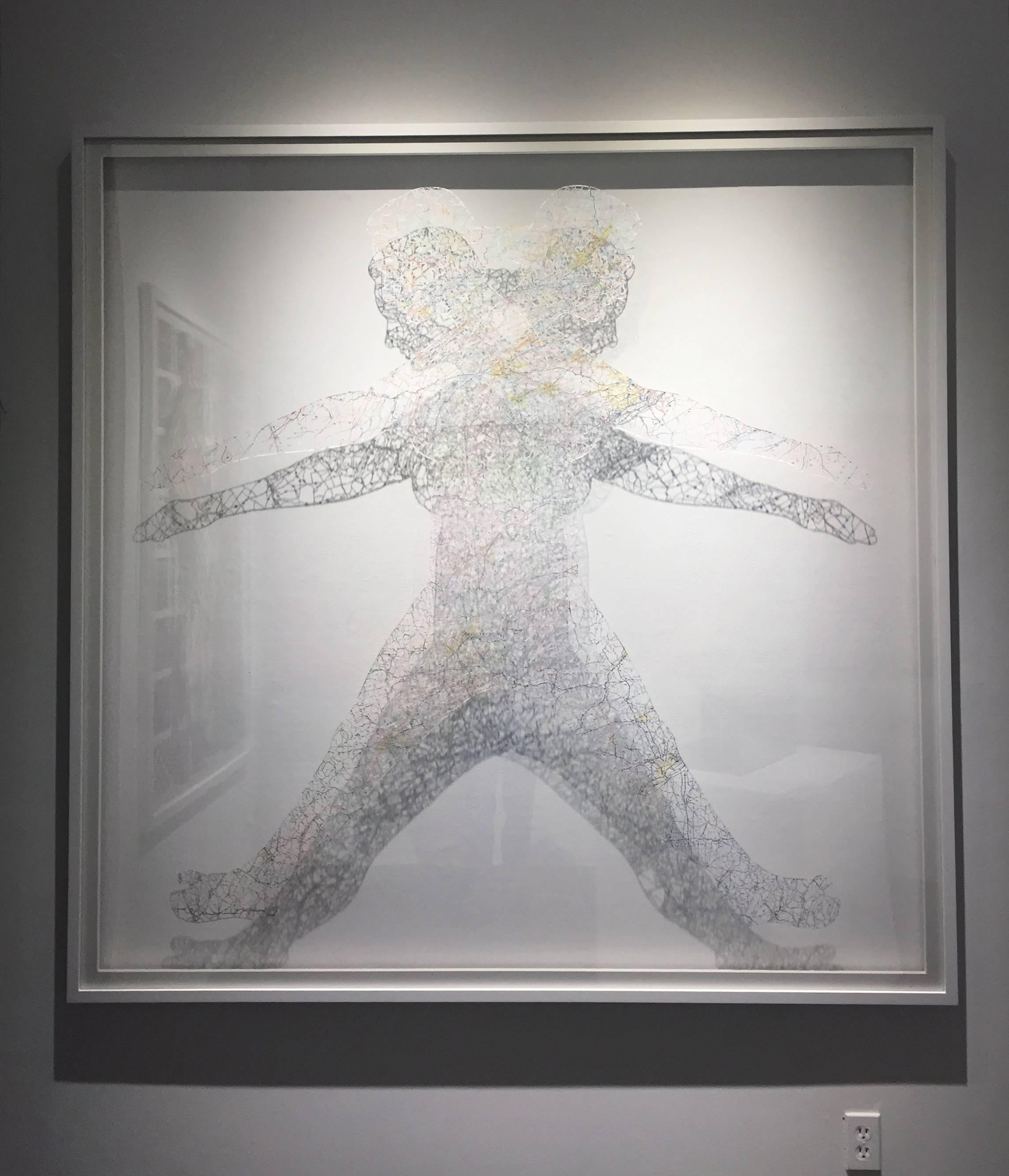 supporto: mappa stradale tagliata a mano
dimensioni incorniciate: 71,5 x 71,5 pollici

Nikki Rosato ha conseguito il suo MFA presso la School of the Museum of Fine Arts di Boston nel 2013. Prima di studiare allo SMFA, Rosato ha conseguito una