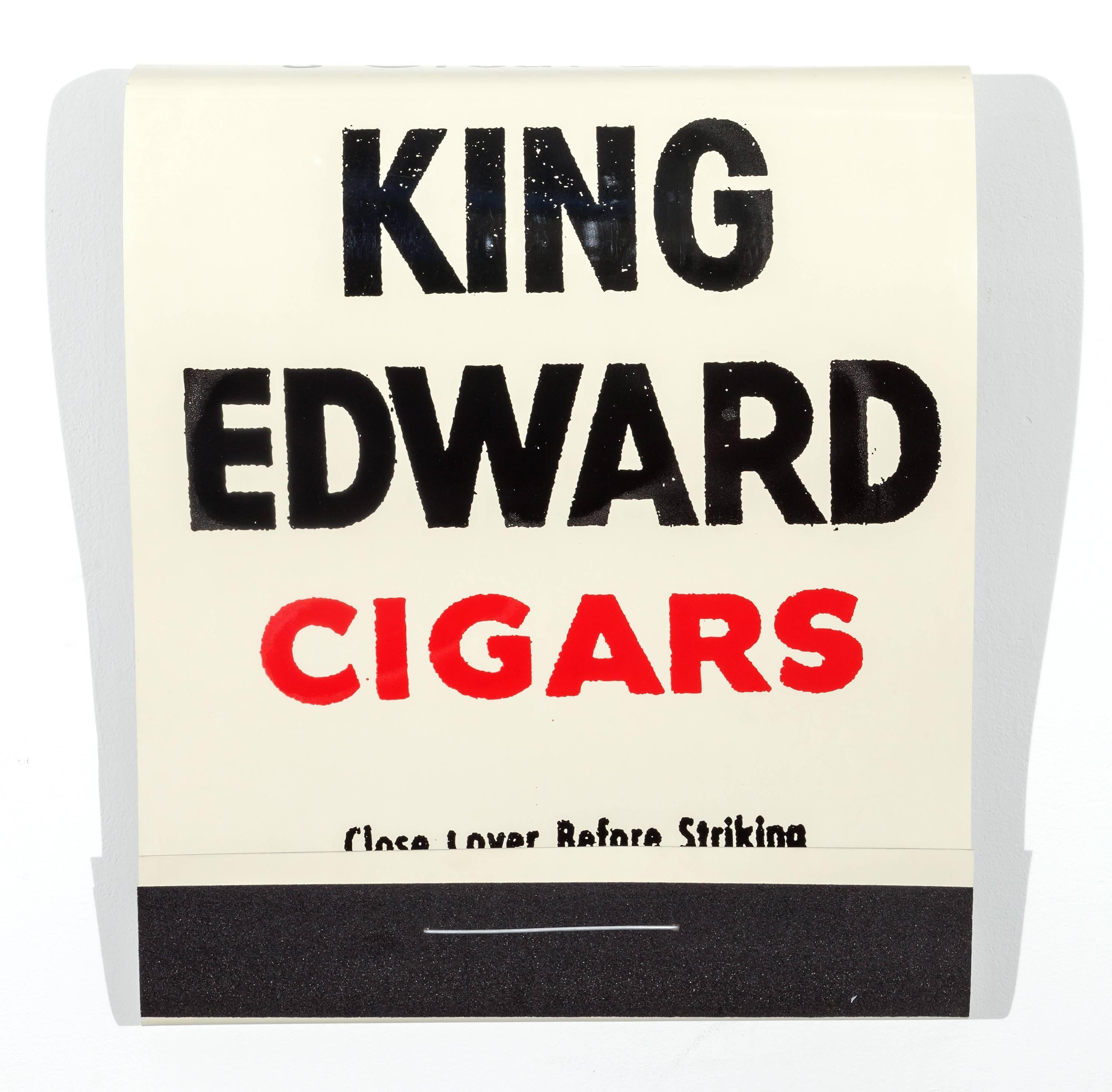 King Edward Cigars - Mixed Media Art by Skylar Fein
