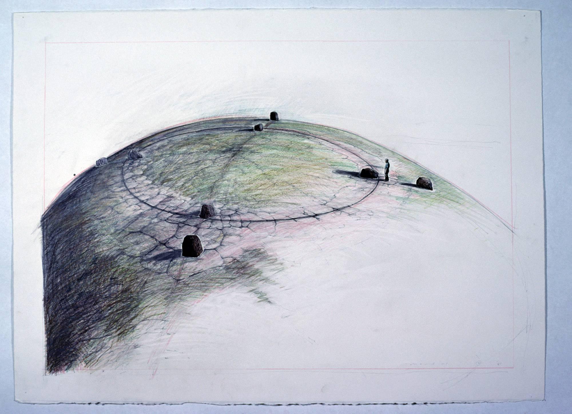 Study for Moving Mound - Art by Mel Chin