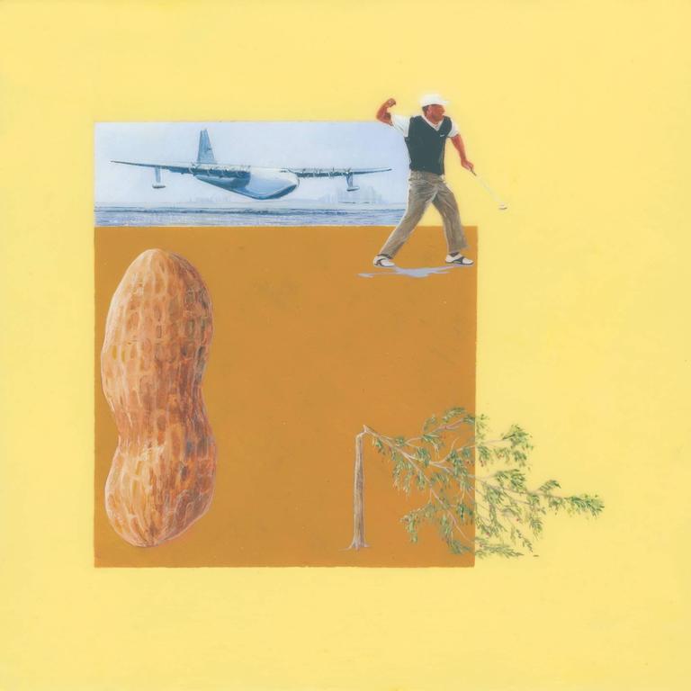 Adam Mysock Figurative Painting - George Washington