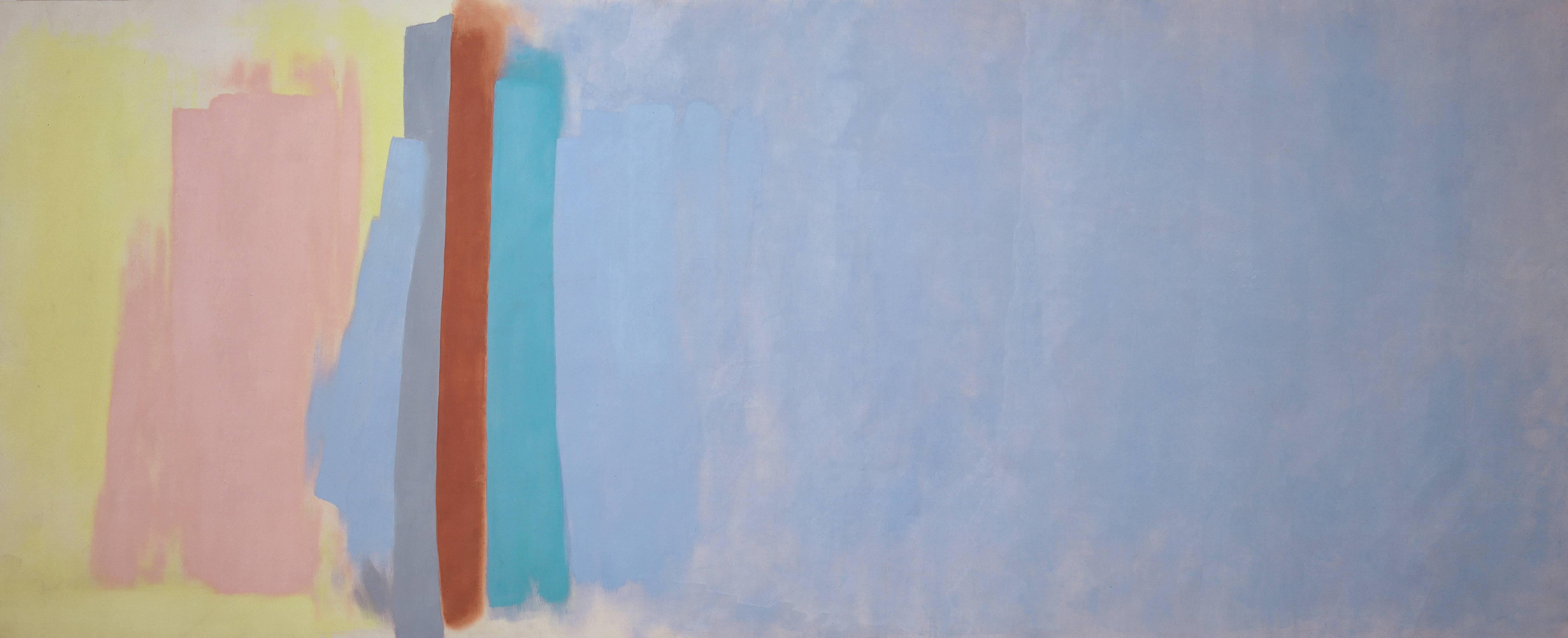 Abstract Painting di Friedel Dzubas - Antigua