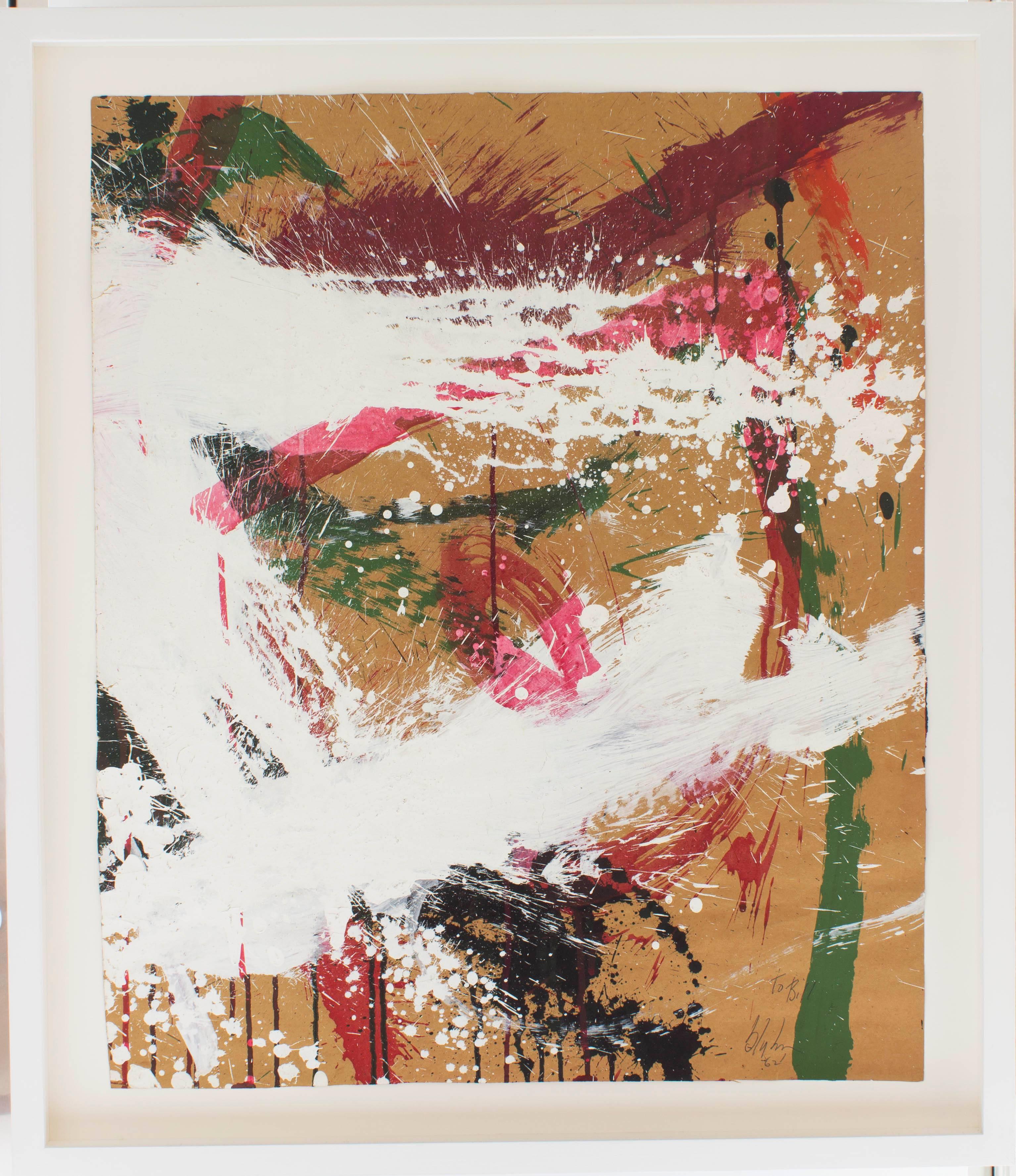 Norman Bluhm Abstract Painting - Untitled