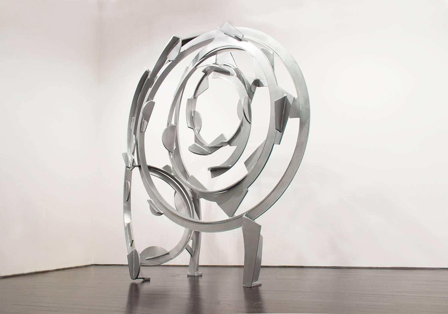 Wonder Wheel - Sculpture by Joel Perlman