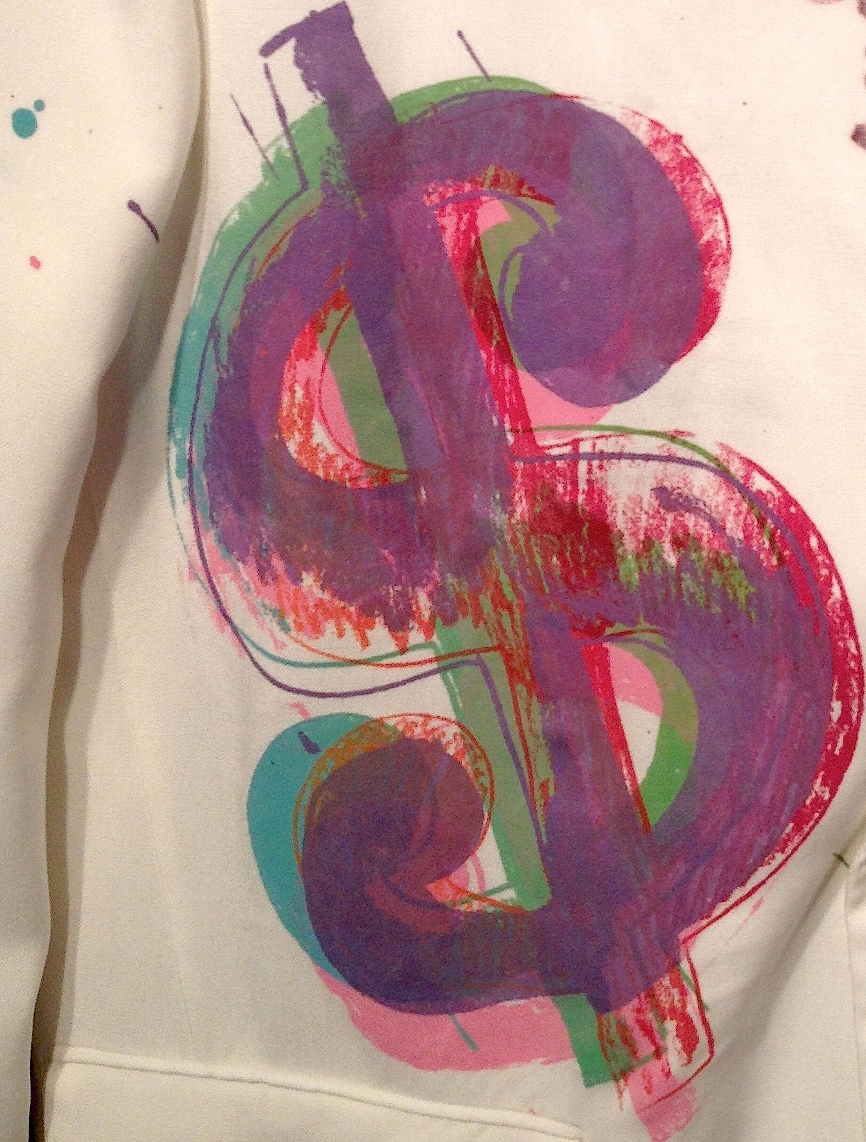 Dollar Sign - Painting by Andy Warhol