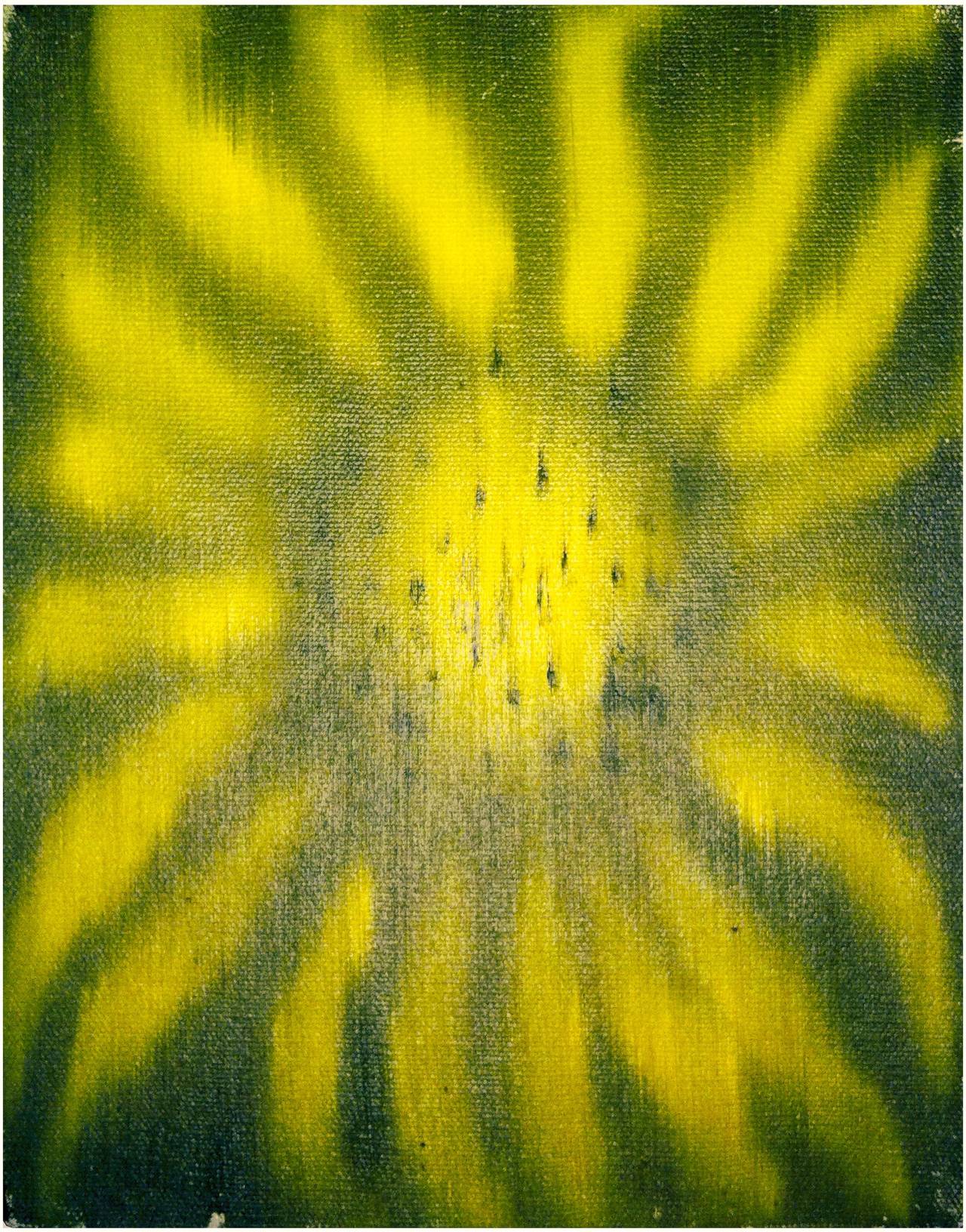 Sunflower - Painting by Ross Bleckner
