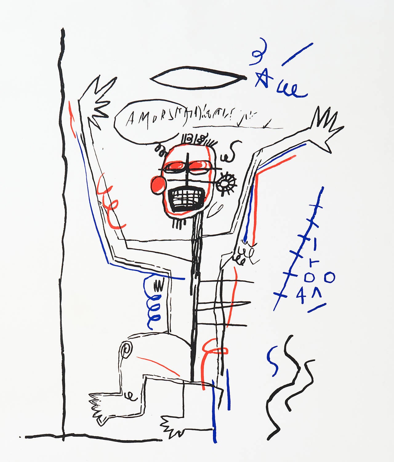 JeanMichel Basquiat Untitled (Delta) For Sale at 1stDibs basquiat
