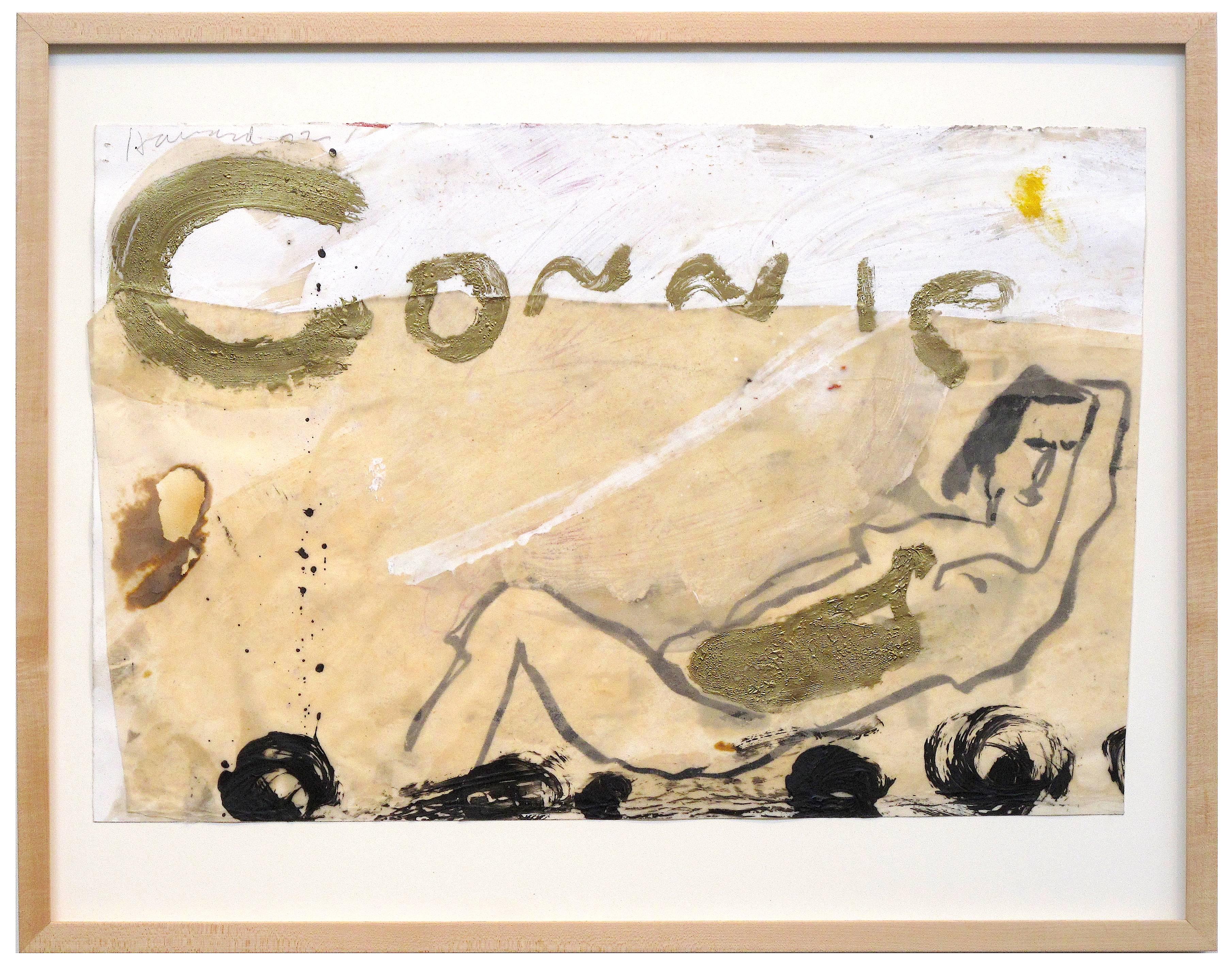 Connie - Mixed Media Art by James Havard