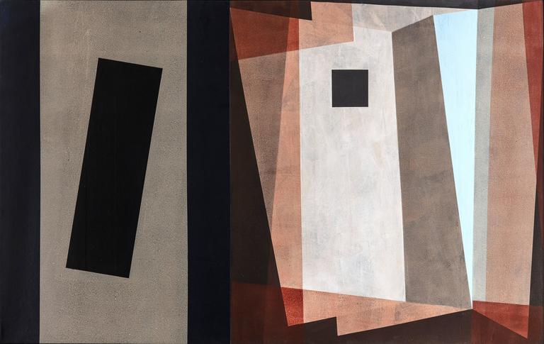 Jose Pascual Hijuelos Abstract Painting - Nightscape