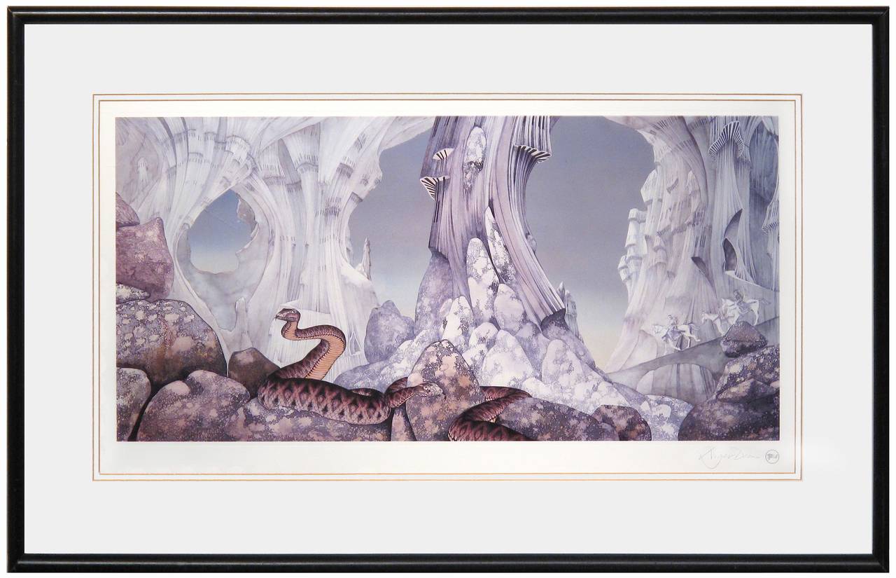 Relayer - Print by Roger Dean