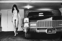 Vintage "Hollywood 1976, Cadillac" Original Silver Gelatin Print by Helmut Newton