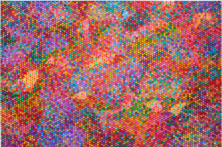 Garcia Mar Abstract Painting - Go with the Flow II