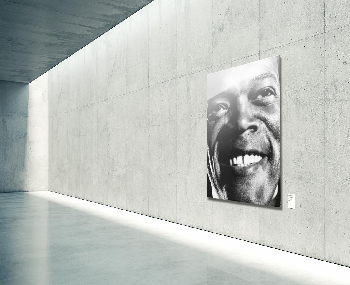 art celebrity portrait photography of Samuel L Jackson by Nigel Parry For Sale 1