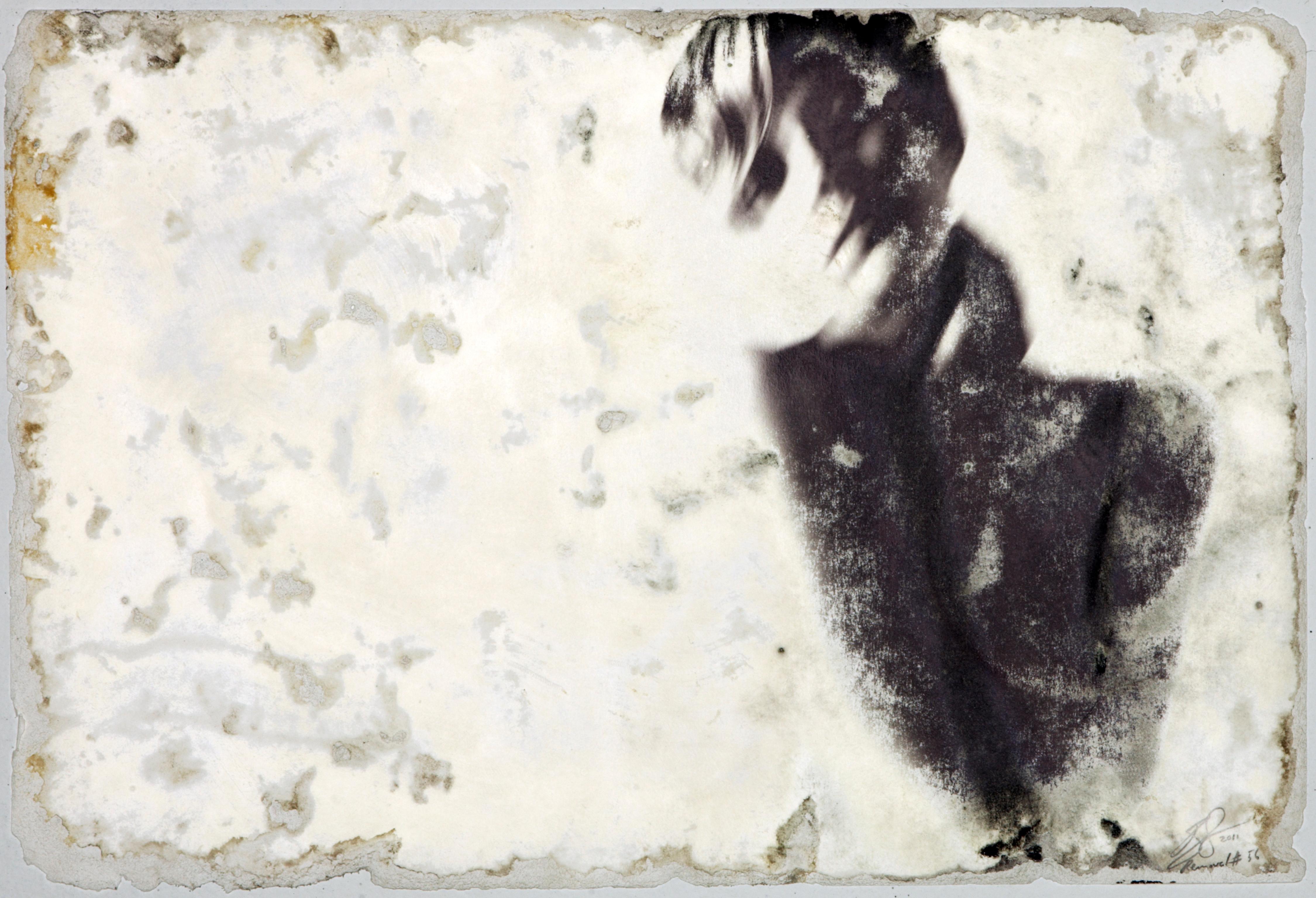 "Removal of Self #56" Unique Deconstructed Photograph 12" x 18.5" in by Ben Cope
2011
Photo on deconstructed paper
16” x 20” inch
Signed by the artist.
Comes with COA issued by the artist.

Ben Cope is a Georgia native graduating from Columbus State