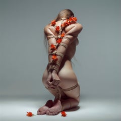 "Rebirth" Shibari Nude Photography 40" x 40" inch Edition 1/3 by Aaron Mcpolin