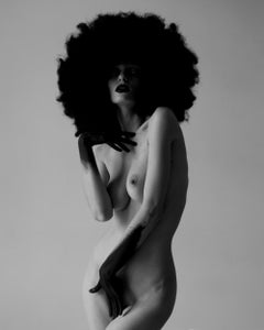 "Black Cloud 3" Nude Photograph 39" x 31" in Signed Ed. of 7 by Olha Stepanian
