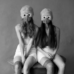 "Real 2" Black & White Photograph 39" x 39" in Signed Ed. of 3 by Olha Stepanian